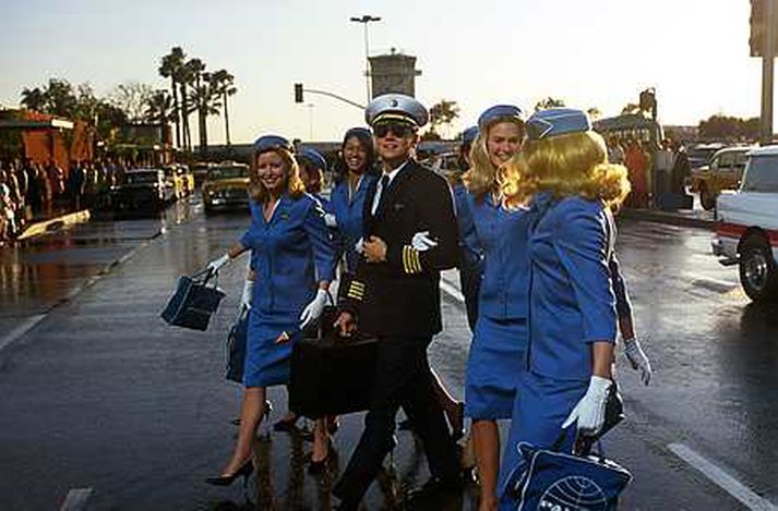 Atriði úr myndinni Catch me if you can, sem tekið var upp á Kennedy flugvelli.