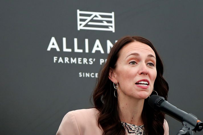 Jacinda Ardern er forsætisráðherra Nýja-Sjálands.