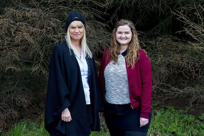 Brynja Guðmundsdóttir, forstjóri Azazo, og Anna María Jóhannesdóttir viðskiptafræðingur eru sammála um að umsvif kvenna í frumkvöðlageiranum á Íslandi fari vaxandi.