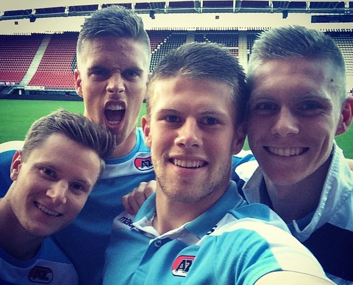 Glæsileg "selfie“.