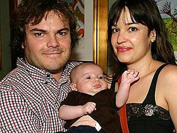 Jack Black, Tanya og Samuel.