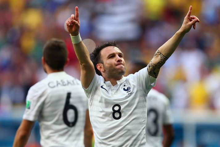 Valbuena lék vel með franska landsliðinu á HM í Brasilíu.