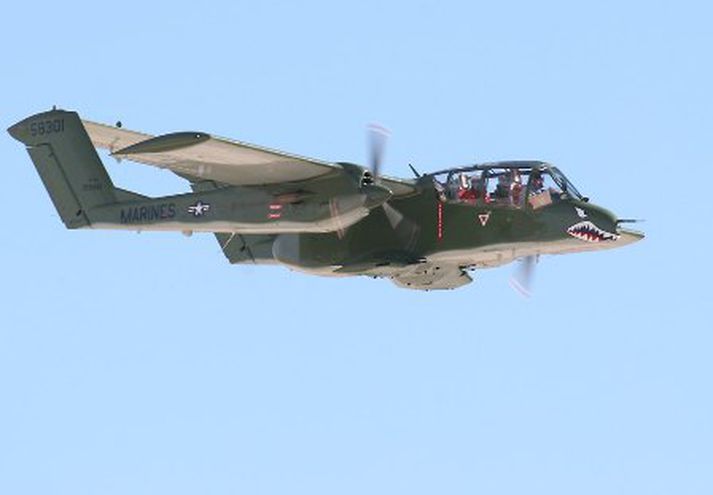 Vél af gerðinni OV-10 Bronco.