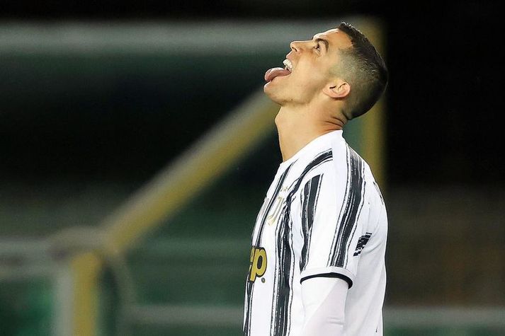 Ronaldo svekkir sig.