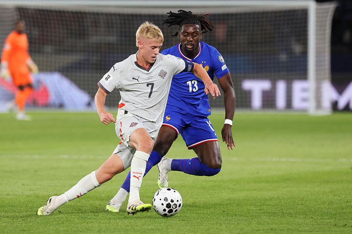 Hákon Arnar Haraldsson og félagar í íslenska landsliðinu eru á leið til Kanada í lok mars.