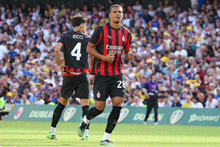 Malick Thiaw er á förum frá AC Milan til Newcastle United eftir þrjú ár í herbúðum ítalska félagsins.