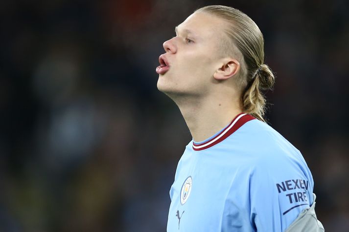 Erling Braut Haaland hefur bókstaflega raðað inn mörkum að undanförnu fyrir Manchester City.