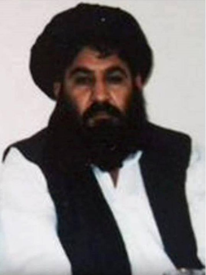 Mullah Akhtar Mansour, leiðtogi Talibana.