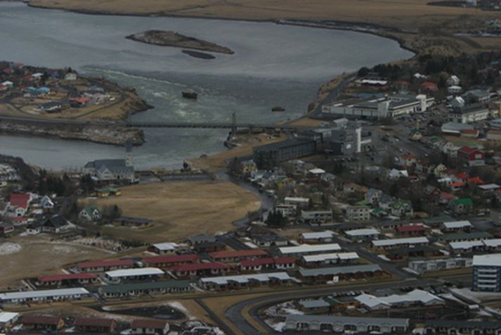 Náttfari hefur látið greipar sópa um Selfoss að undanförnu. Mynd/ GVA.