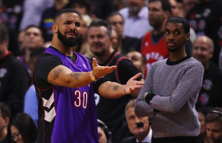 Drake er þekktasti stuðningsmaður Toronto Raptors.