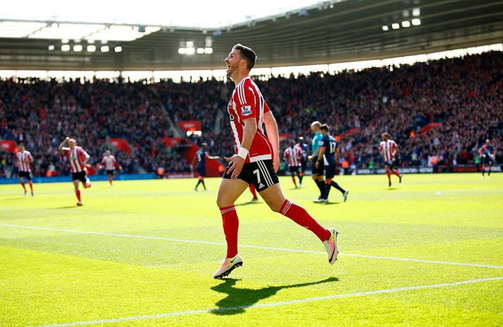 Shane Long skoraði í dag.