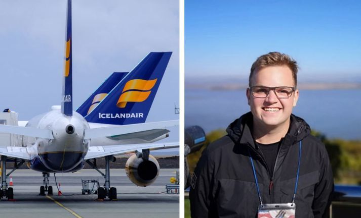 Tobias Kabat kemur með síðdegisvél til Keflavíkurflugvallar á morgun.