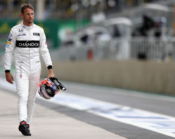 Jenson Button verður saknað úr Formúlu 1.
