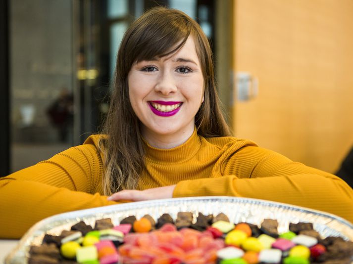 Sýning Andreu er hluti af mastersverkefni hennar í hagnýtri menningarmiðlun við HÍ.