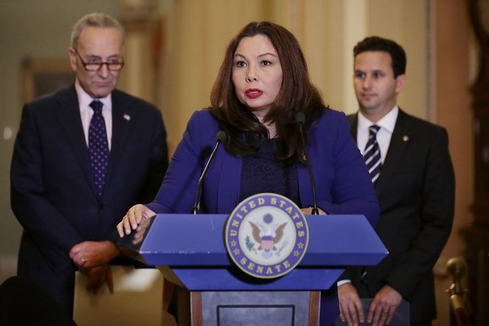 Tammy Duckworth tók sæti í öldungadeild Bandaríkjaþings fyrir rúmu ári.