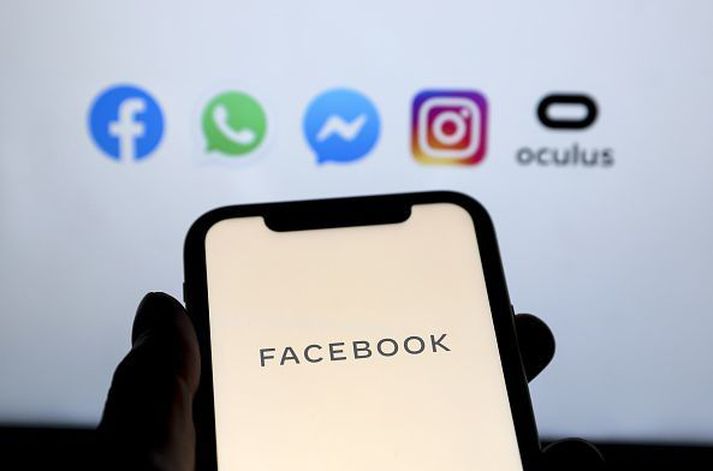 Bilunin nær í það minnsta til Facebook, Instagram og Whatsapp. 