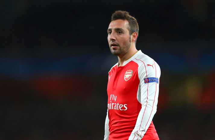 Santi Cazorla bætist í hóp meiddra leikmanna hjá Arsenal.