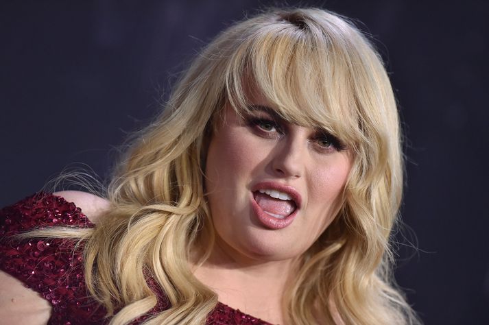 leikkonan Rebel Wilson.