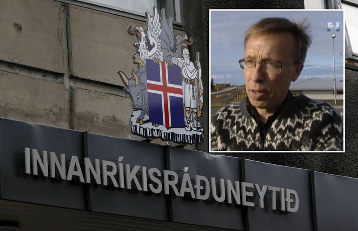 Gunnsteinn Ólafsson og Hraunavinir boða til mótmæla við Innanríkisráðuneytið.