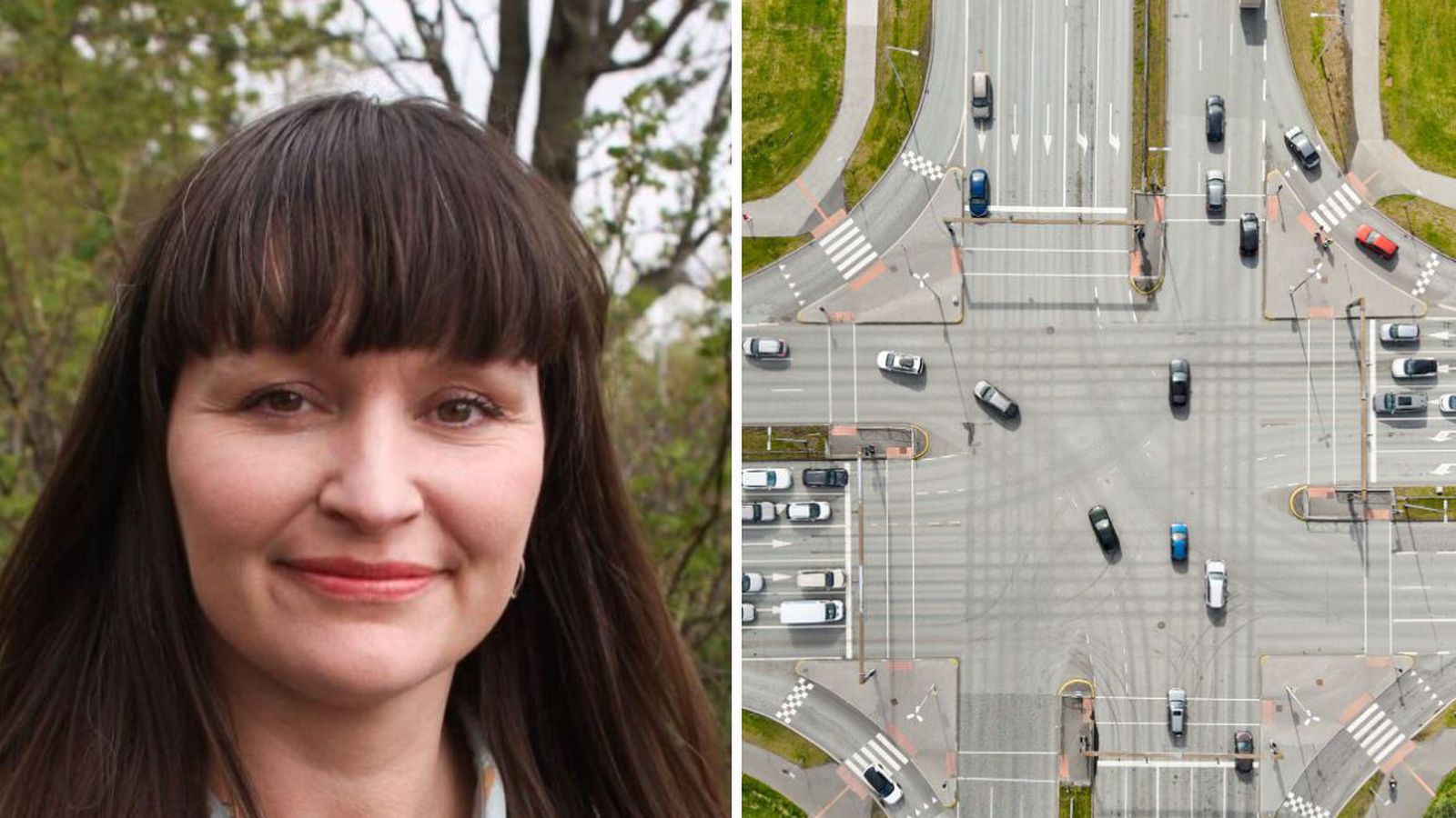 Ekið á hana sama dag og henni var sagt upp hjá borginni