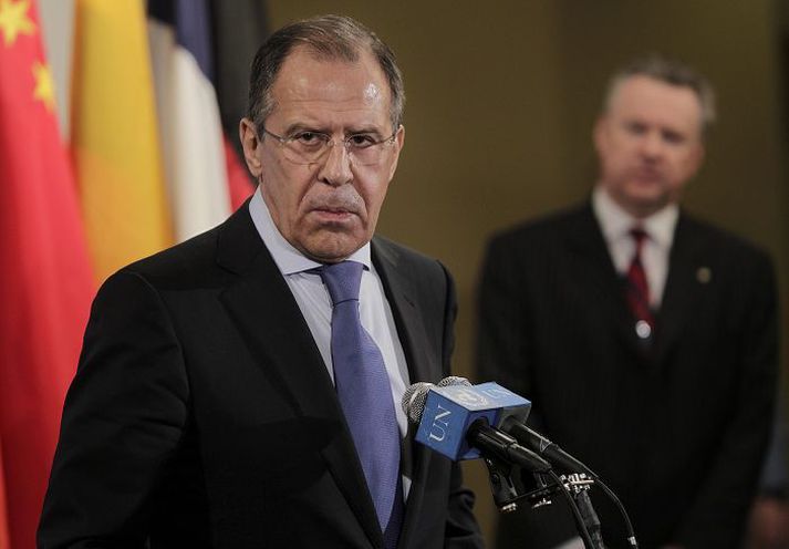 Sergei Lavrov, utanríkisráðherra Rússlands.