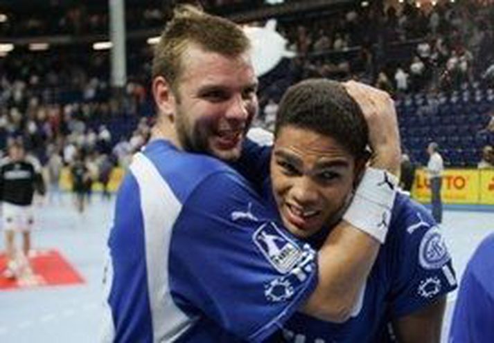 Róbert skoraði sjö mörk í kvöld.