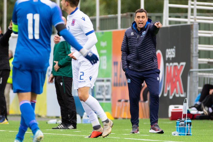 Arnar Þór Viðarsson er þjálfari U21 landsliðs Íslands