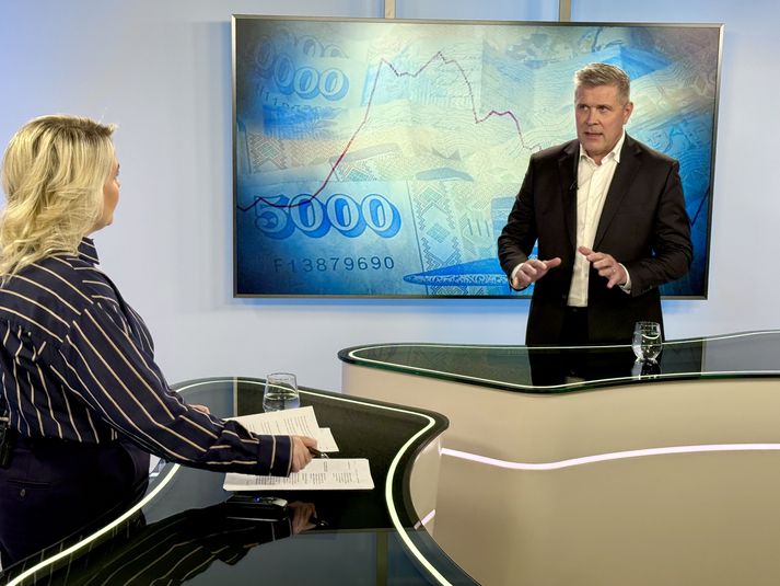 Bjarni Ben, framkvæmdastjóri Samtaka atvinnulífsins, mætti í sett og ræddi um aðgerðir gegn verðbólgu.