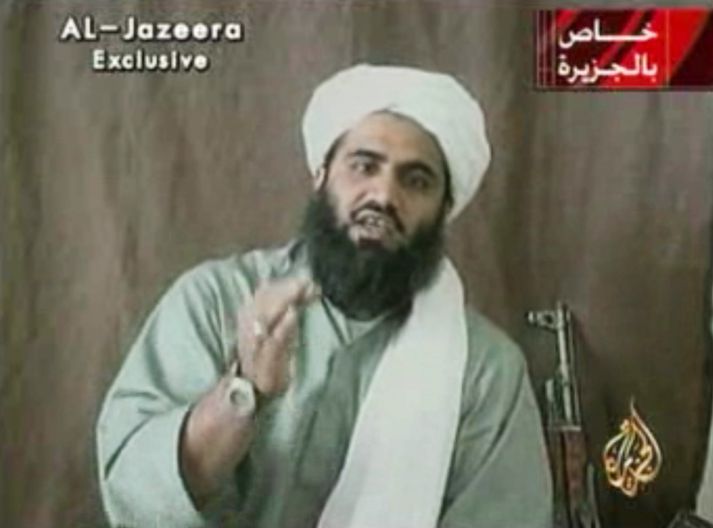 Abu Ghaith var talsmaður al-Kaída í kjölfar árásanna á Tvíburaturnana í New York árið 2001.