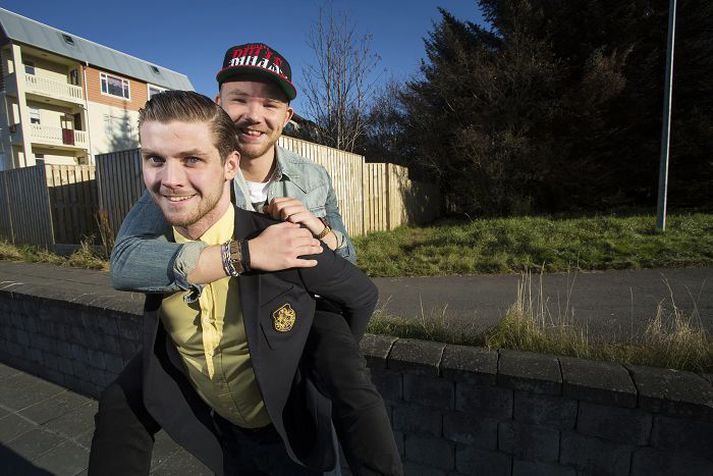 Gabríel Þór Gíslason pg DAníel Ólafsson eru með óvenjulegt markmið í Meistaramánuði. 