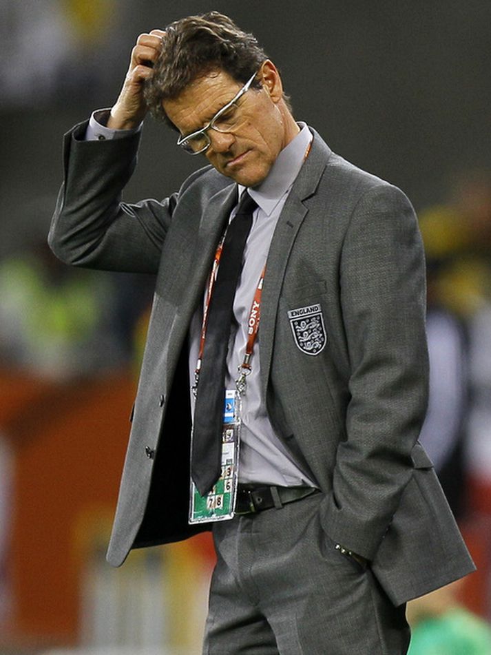 Fabio Capello, þjálfari enska landsliðsins.