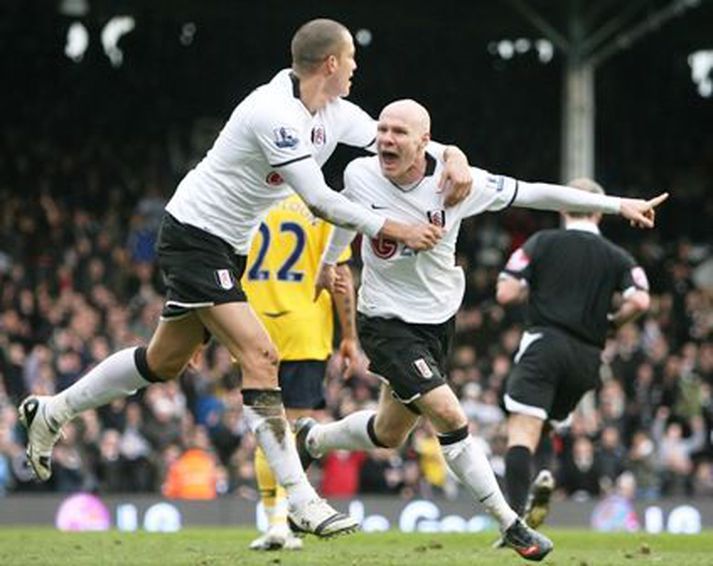 Andy Johnson í leik með Fulham.