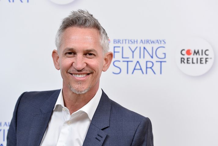 Gary Lineker er vinsæll sjónvarpsmaður.