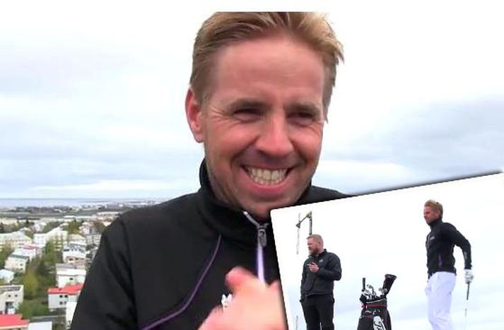 "Það er rétt sem þeir segja það er kalt á toppnum," segir Birgir.