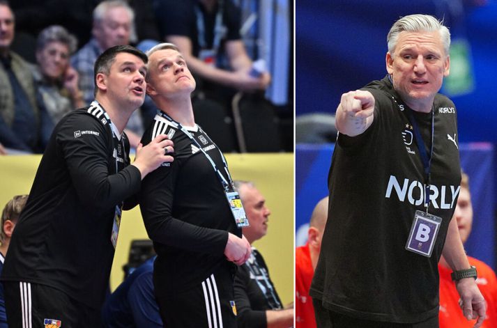 Snorri Steinn Guðjónsson og Arnór Atlason hafa myndað gott teymi með íslenska landsliðinu en nú eru á sveimi sögusagnir um að landsliðsþjálfari Danmerkur vilji sundra þeim.