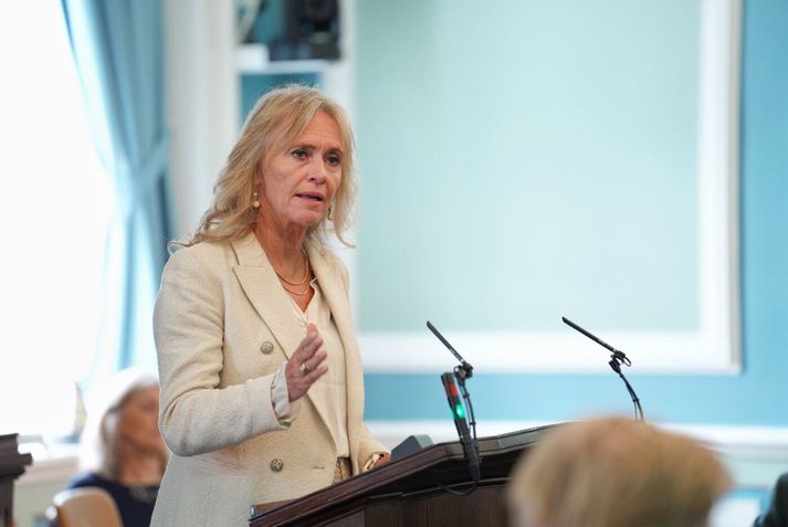 Þorgerður Katrín er flutningsmaður þingsályktunartillögunnar.