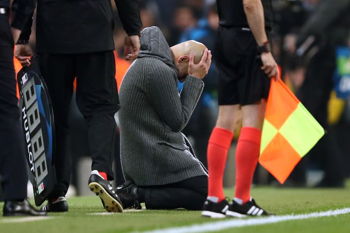 Guardiola gráti nær í kvöld.