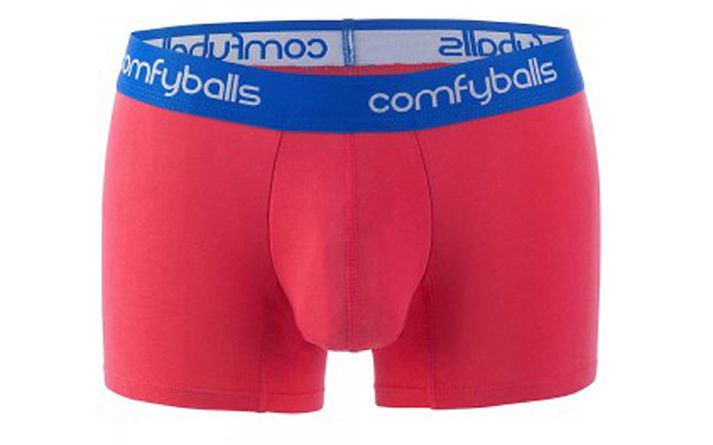 Comfyballs-nærbuxurnar eru búnar sérstakri hönnun sem gengur undir nafninu PackageFront.