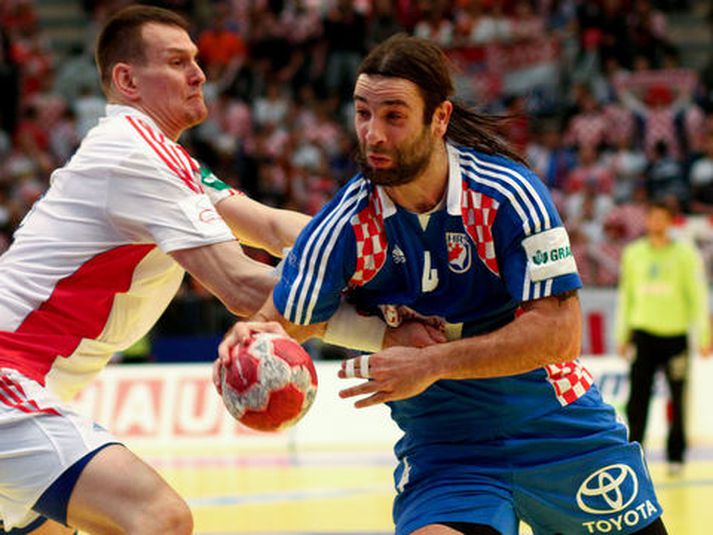 Ivano Balic í leik með Króatíu á EM.