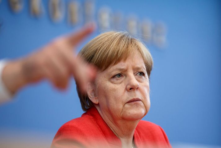 Angela Merkel hefur nóg að hugsa um þessa dagana.