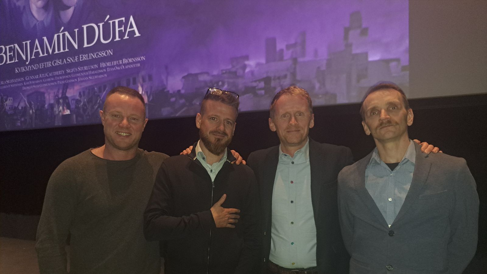 Strákarnir úr Benja­mín dúfu sam­einuðust á ný