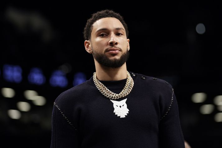 Ben Simmons hefur ekki enn spilað fyrir Brooklyn Nets.