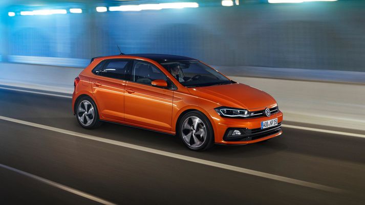 Sjötta kynslóð Volkswagen Polo bílsins.