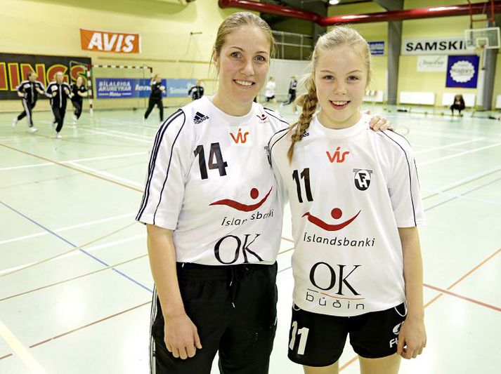 Mæðgurnar Gunnur Sveinsdóttir og Þórey Anna Ásgeirsdóttir.