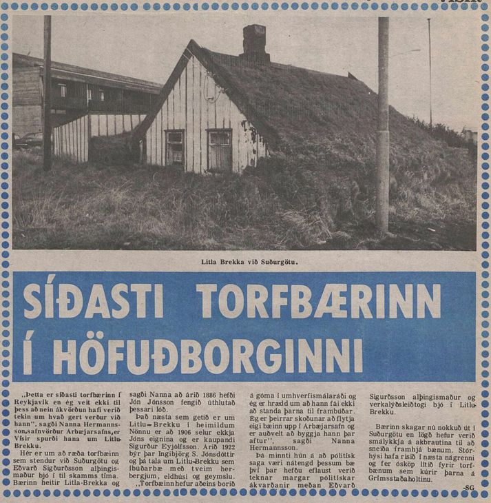 Úr Vísi 26. október 1978.