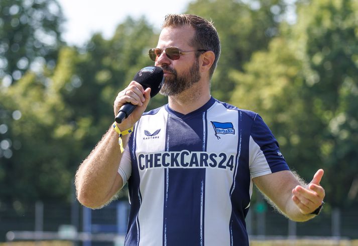 Fabian Drescher fetar nýjar slóðir í forsetastarfinu hjá Hertha Berlin.