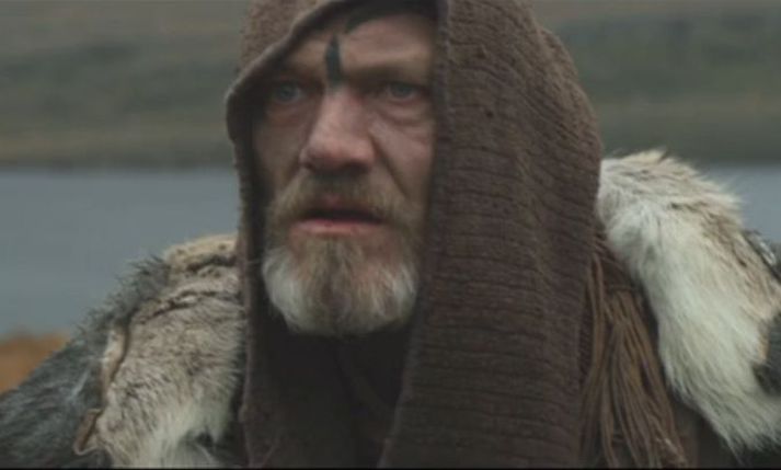 Ingvar E. Sigurðsson í hlutverki sínu í Tumult.