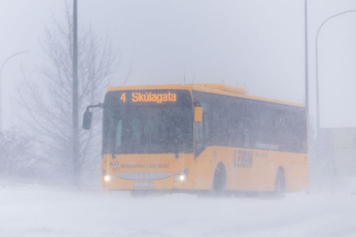 Hægt verður að taka Strætó um páskana samkvæmt sunnudagsáætlun. 