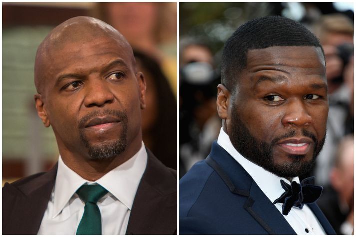 Terry Crews og 50 Cent.