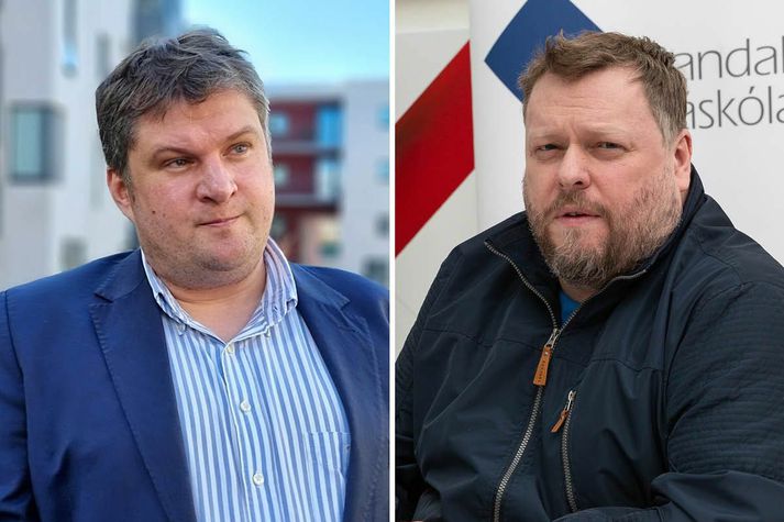 Það er líkt og Viðskiptaráð hafi hent sprengju inn í alla umræðu um menntamál og námsmat. Ragnar Þór og Pawel eru meðal þeirra sem blanda sér í þá umræðu og þeir eru á öndverðum meiði.